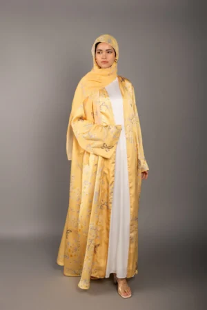 Golden Noor Abaya Set